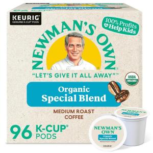 imageNewmans Own Organics Special Blend Keurig SingleServe KCup Pods Medium Roast Coffee 96 CountMedium Roast
