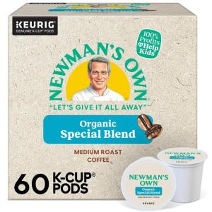 imageNewmans Own Organics Special Blend Keurig SingleServe KCup Pods Medium Roast Coffee 96 CountSpecial Blend