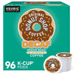 imageThe Original Donut Shop Regular Keurig Single Serve KCup Pods Medium Roast Coffee 60 Count 6 Packs of 10Decaf