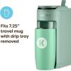 imageKeurig KMini Mate Single Serve KCup Pod Coffee Maker BlackGlamping Green