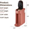 imageKeurig KMini Mate Single Serve KCup Pod Coffee Maker BlackRed Rocks
