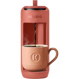 imageKeurig KMini Mate Single Serve KCup Pod Coffee Maker BlackRed Rocks