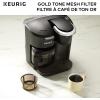 imageKeurig Reusable Mesh Ground Coffee Filter Compatible with KDuo Essentials and KDuo Brewers only EcoFriendly Way to Brew a Carafe Gold Tone MeshEcoFriendly Way to Brew a Carafe