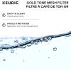 imageKeurig Reusable Mesh Ground Coffee Filter Compatible with KDuo Essentials and KDuo Brewers only EcoFriendly Way to Brew a Carafe Gold Tone MeshEcoFriendly Way to Brew a Carafe Pack of 4