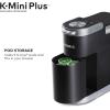 imageKeurig KMini Plus Single Serve Coffee Maker with Green Mountain Breakfast Blend Coffee Pods 32 count