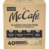 imageMcCafe Classic Collection SingleServe Coffee KCup Pods Classic Collection Variety Pack 40 Count