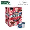 imageSwiss Miss Hot Cocoa Variety Pack Keurig SingleServe Hot Chocolate KCup Pods 40 CountPeppermint Chocolate