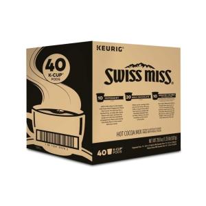 imageSwiss Miss Hot Cocoa Variety Pack Keurig SingleServe Hot Chocolate KCup Pods 40 CountVariety Pack