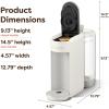 imageKeurig KMini Mate Plus SingleServe KCup Pod Coffee Maker Compact 3 Cup Sizes Brew Over Ice and Strong Button Features 50 oz Removable Reservoir Matte BlackWarm Stone