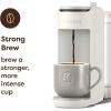 imageKeurig KMini Mate Plus SingleServe KCup Pod Coffee Maker Compact 3 Cup Sizes Brew Over Ice and Strong Button Features 50 oz Removable Reservoir Matte BlackWarm Stone