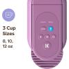 imageKeurig KMini Mate Plus SingleServe KCup Pod Coffee Maker Compact 3 Cup Sizes Brew Over Ice and Strong Button Features 50 oz Removable Reservoir Matte BlackWild Orchid