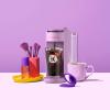 imageKeurig KMini Mate Plus SingleServe KCup Pod Coffee Maker Compact 3 Cup Sizes Brew Over Ice and Strong Button Features 50 oz Removable Reservoir Matte BlackWild Orchid