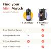 imageKeurig KMini Mate Plus SingleServe KCup Pod Coffee Maker Compact 3 Cup Sizes Brew Over Ice and Strong Button Features 50 oz Removable Reservoir Matte BlackWild Orchid