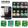 imageKeurig Medium Office Coffee Station Bundle Includes K2550 Single Serve Coffee Maker with 110 oz Water Reservoir  4 Value 48ct KCup Pod Coffee Boxes 192 Servings  1 KCup Pod Merchandiser