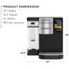 imageKeurig Medium Office Coffee Station Bundle Includes K2550 Single Serve Coffee Maker with 110 oz Water Reservoir  4 Value 48ct KCup Pod Coffee Boxes 192 Servings  1 KCup Pod Merchandiser