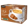 image:imageCafe Escapes Milk Chocolate Hot Cocoa Keurig SingleServe KCup Pods 96 CountCaf Caramel