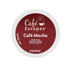 image:imageCafe Escapes Milk Chocolate Hot Cocoa Keurig SingleServe KCup Pods 96 CountCaf Mocha