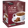 image:imageCafe Escapes Milk Chocolate Hot Cocoa Keurig SingleServe KCup Pods 96 CountCaf Mocha