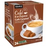 image:imageCafe Escapes Milk Chocolate Hot Cocoa Keurig SingleServe KCup Pods 96 CountCaramel