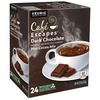 image:imageCafe Escapes Milk Chocolate Hot Cocoa Keurig SingleServe KCup Pods 96 CountDark Chocolate