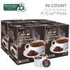 image:imageCafe Escapes Milk Chocolate Hot Cocoa Keurig SingleServe KCup Pods 96 CountDark Chocolate