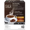 image:imageCafe Escapes Milk Chocolate Hot Cocoa Keurig SingleServe KCup Pods 96 CountDark Chocolate
