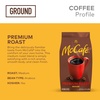 image:imageMcCafe Breakfast Blend Ground Coffee Light Roast Citrus Flavor Notes Premium Quality Responsibly Sourced Kosher Certified 30oz BagPremium