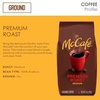 image:imageMcCafe Breakfast Blend Ground Coffee Light Roast Citrus Flavor Notes Premium Quality Responsibly Sourced Kosher Certified 30oz BagPremium Roast