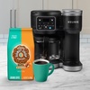 image:imageThe Original Donut Shop Coffee Vanilla Sweet Cream Medium Roast Flavored Ground Coffee 12 oz BagNutty Caramel