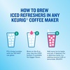 image:imageThe Original Donut Shop Iced Refreshers Watermelon Breeze Flavor Keurig Single Serve KCup Pods Brew Over Ice 20 CountStrawberry Acai Refresher
