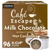 image:imageCafe Escapes Milk Chocolate Hot Cocoa Keurig SingleServe KCup Pods 96 CountMilk Chocolate