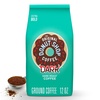 image:imageThe Original Donut Shop Coffee Vanilla Sweet Cream Medium Roast Flavored Ground Coffee 12 oz BagDark