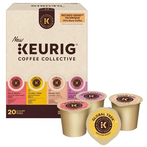 image:imageKeurig Coffee Collective Whole Hearted by Whitney Kakos Dark Roast Coffee Single Serve Keurig KCup Pods 20 CountVariety Pack