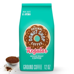 image:imageThe Original Donut Shop Coffee Vanilla Sweet Cream Medium Roast Flavored Ground Coffee 12 oz BagUnflavored