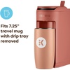 image:imageKeurig KMini Mate Single Serve KCup Pod Coffee Maker Brews Up to 12 oz Cup Compact Portable Coffee Machine for Small Spaces Great for Dorms amp Offices Pink SandsRed Rocks