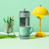 image:imageKeurig KMini Mate Single Serve KCup Pod Coffee Maker Brews Up to 12 oz Cup Compact Portable Coffee Machine for Small Spaces Great for Dorms amp Offices Pink SandsGlamping Green