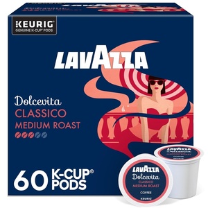 image:imageLavazza Classico Medium Roast Coffee Keurig KCups 60 Count 10 Count Pack of 6Classico