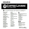 image:imageKeurig Coffee Lovers Collection Sampler Pack SingleServe KCup Pods Compatible with all Keurig 10Classic 20 and KCaf Coffee Makers Variety Pack 40 CountOLD Coffee Lovers