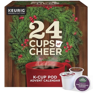image:imageKeurig Coffee Lovers Collection Sampler Pack SingleServe KCup Pods Compatible with all Keurig 10Classic 20 and KCaf Coffee Makers Variety Pack 40 CountAdvent Calendar Variety Pack